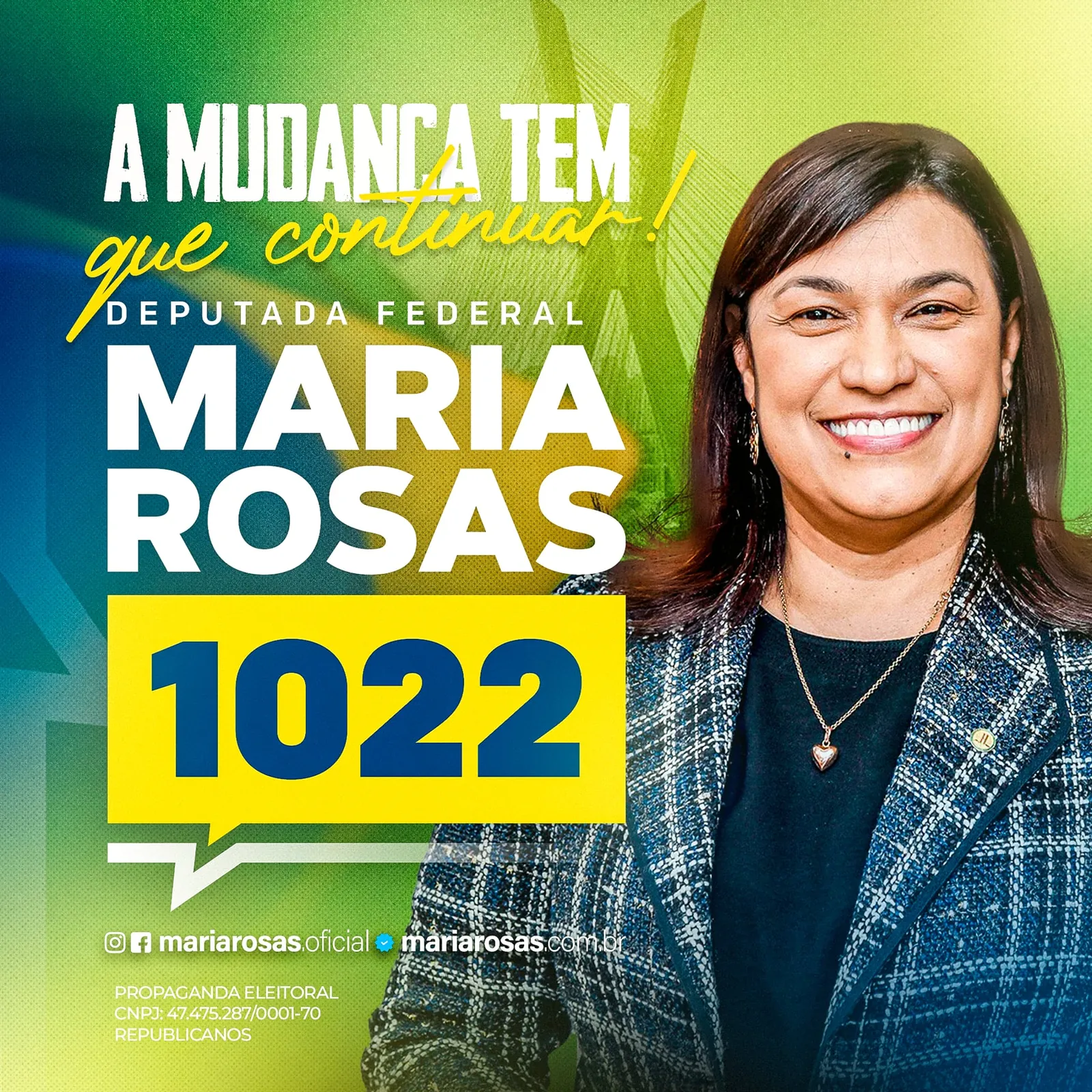 A mudança tem que continuar