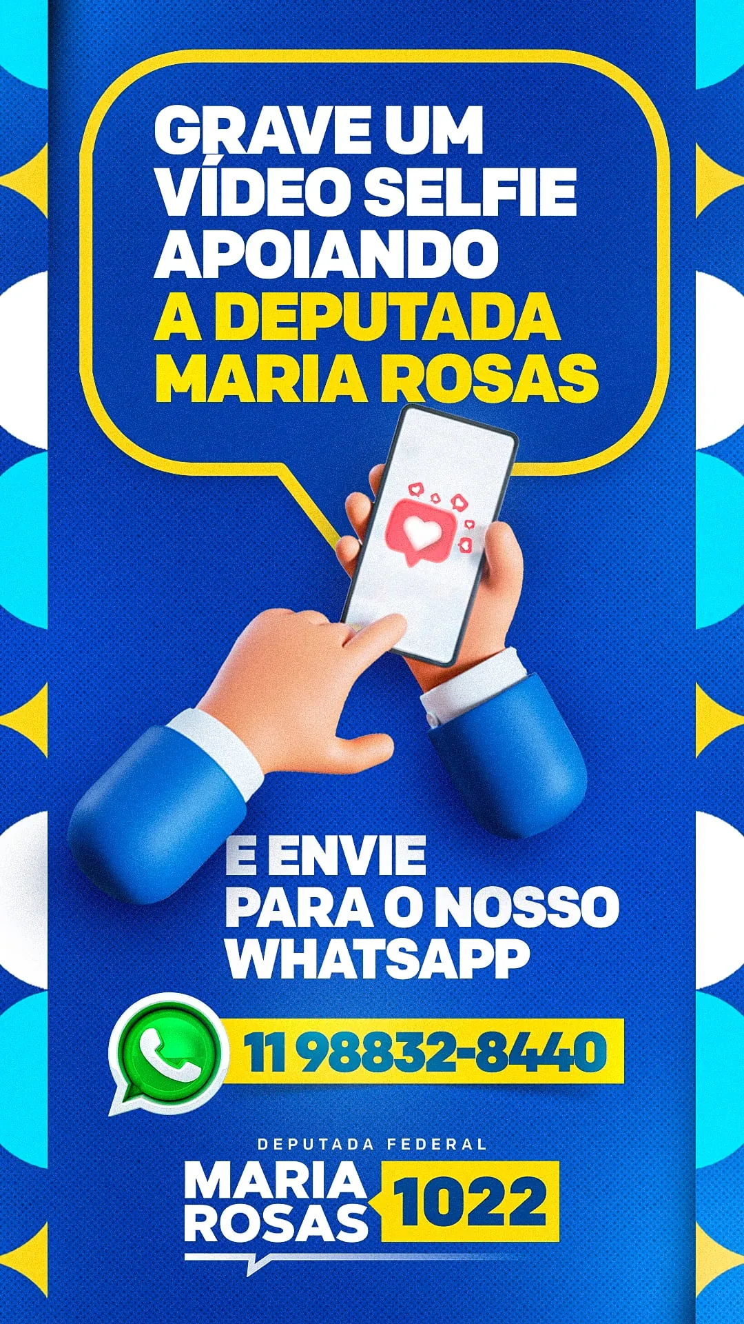 Grave um vídeo selfie