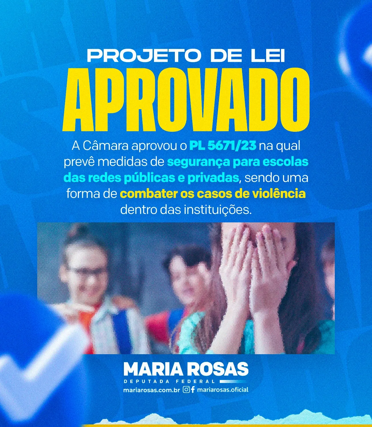 Projeto de lei aprovado