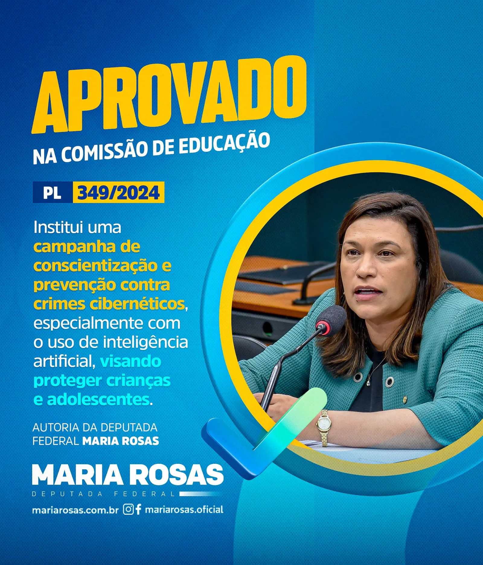 Aprovado na Comissão de Educação