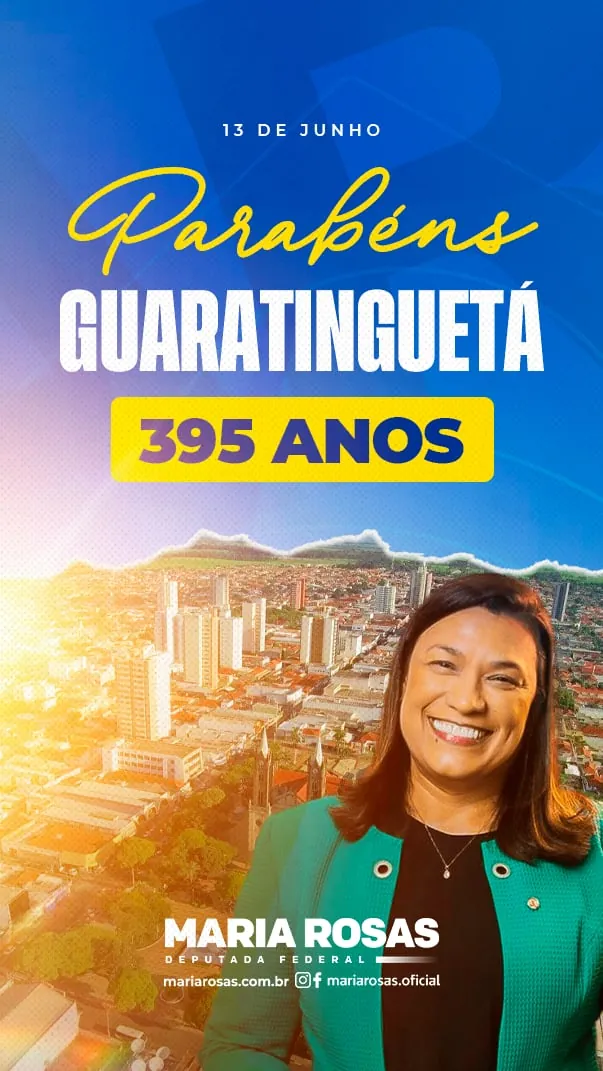 Parabéns — Guaratinguetá