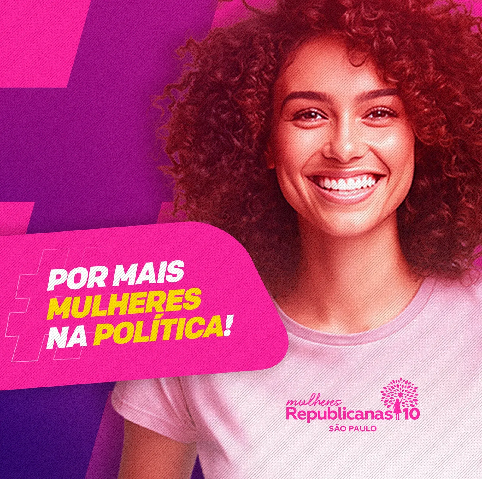 Por mais mulheres na política