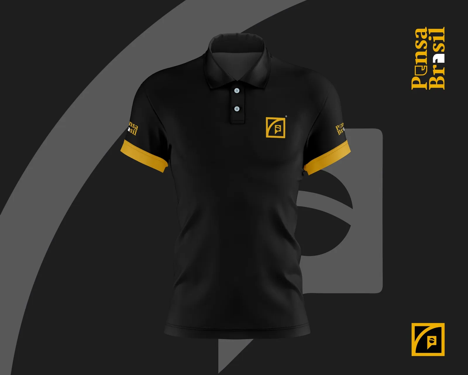 Mockup — camisa polo