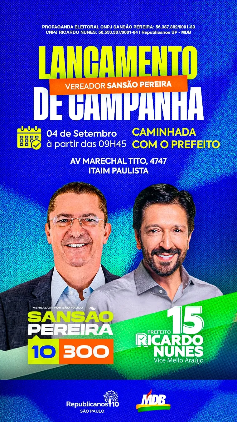 Lançamento de campanha