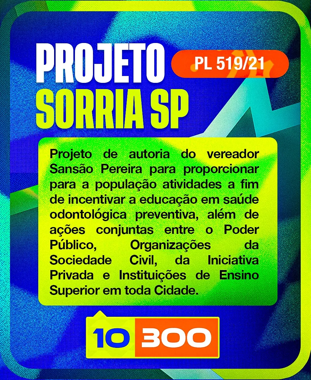 Projeto Sorria SP